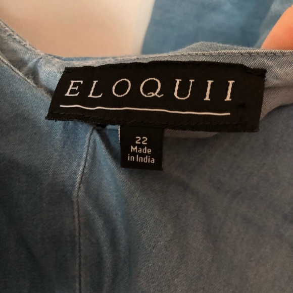 Eloquii Ruffle Sleeve Top - Picture 3 of 4